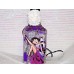 Handmade Decorated Wine Bottle with lights "Betty Boop Purple"     173420781582